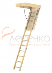 Деревянная чердачная лестница ЧЛ-15 600х1200