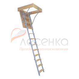 Комбинированная чердачная лестница ЧЛ-06 700х800